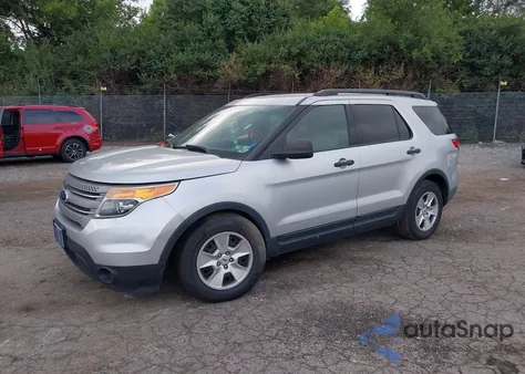 2012 Ford Explorer z USA, uszkodzony, nr VIN 1FMHK7B85CGA12239